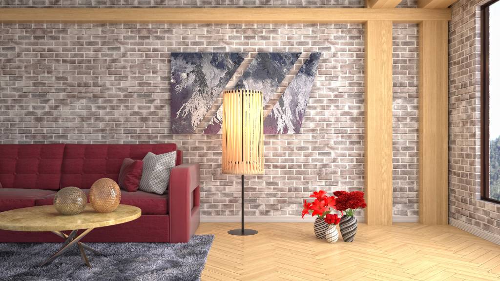 Implementasi wallpaper custom di area kantor