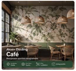 Wallpaper aesthetic custom untuk cafe